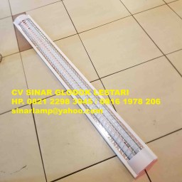 Lampu RM TL LED 2x18 watt Outbow Grille